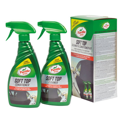 NETTOYANT CAPOTE TOILE FG6648 PULVERISATEUR 2X 500ML TOTURTLE WAX