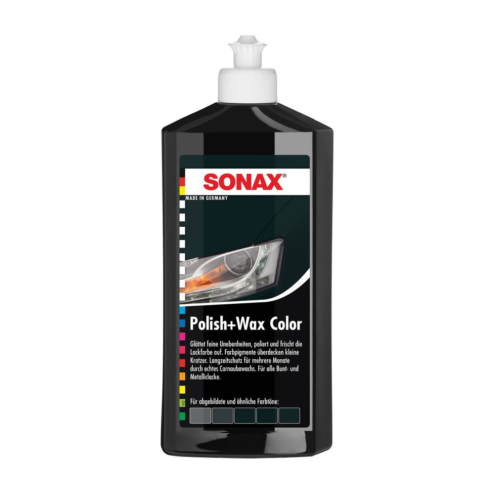 POLISH + CIRE SONAX 296100 NOIR 500 ML