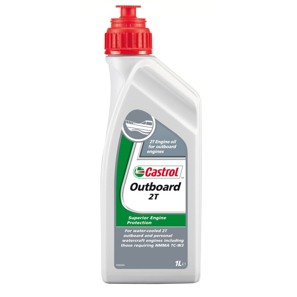 HUILE CASTROL MOTEUR HORS BORD 2T 1 LITRE