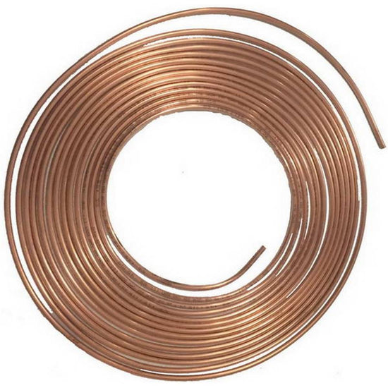 BOBINE 100% CUIVRE HYDRAULIQUE LONG. 10M/ EPAIS. 0.9MM/ Ø4.76MM