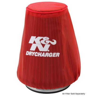 CHAUSSETTE DE RECHANGE POUR FILTRE A AIR K&N CONIQUE ROUGE