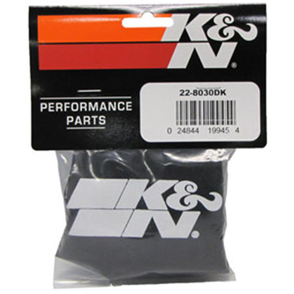 CHAUSSETTE DE RECHANGE POUR FILTRE A AIR K&N NOIR POUR RU-3120