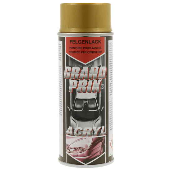 VERNIS POUR JANTES OR AEROSOL 400ML GRAND PRIX