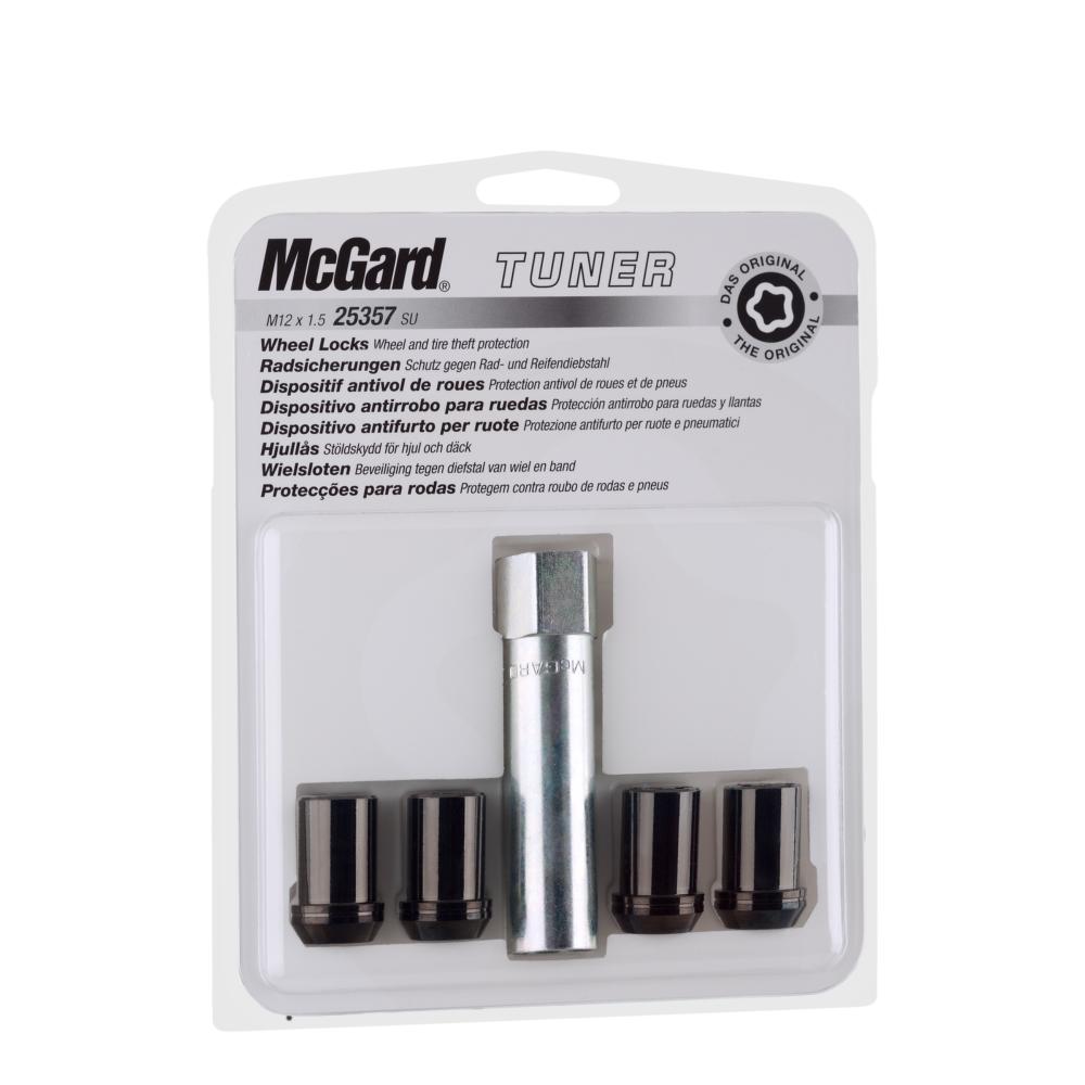 4 ECROUS ANTIVOL SU MCGARD M12X1.5/ 60°/ LONG. 31.5MM/ Ø21MM