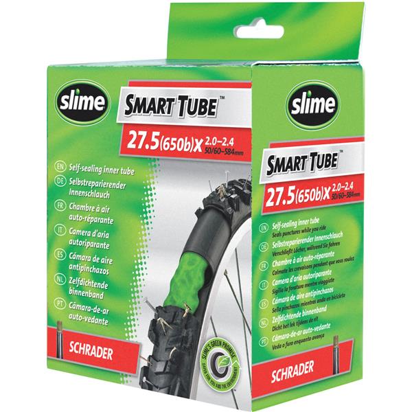 CHAMBRE A AIR AUTO-REPARANTE 27,5X2.0 - 2.4" GROSSE VALVE SLIME