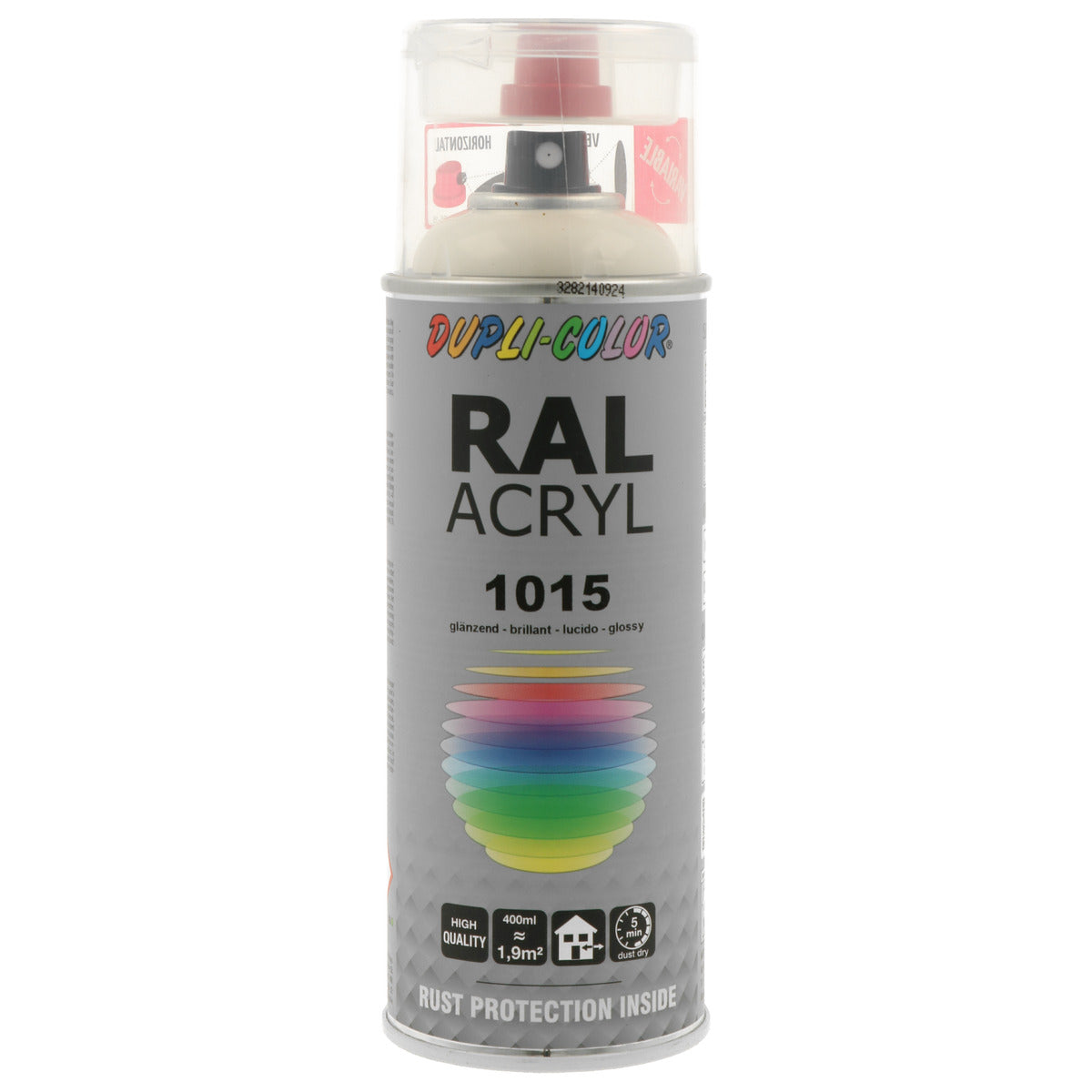 PEINTURE ACRYL RAL1015 IVOIRE BRILLANT 400ML DUPLI COLOR