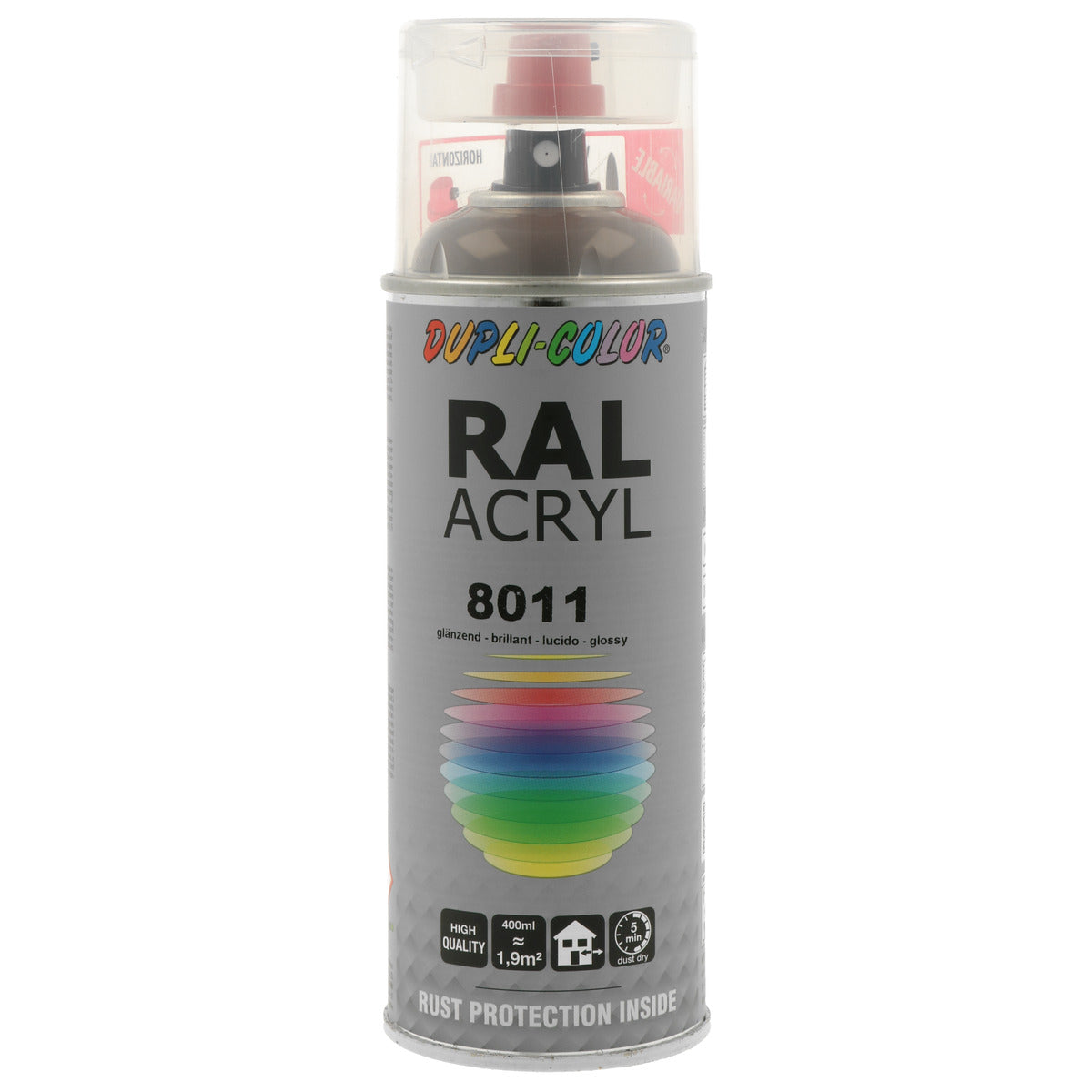 PEINTURE ACRYL RAL8011 BRILLANT 400ML DUPLI COLOR