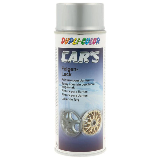 PEINTURE JANTES ARGENT DUPLI CARS 400 ML