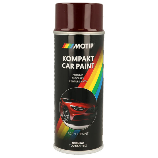 PEINTURE ACRYLIQUE KOMPAKT 41000 ROUGE METALLISE 400ML MOTIP