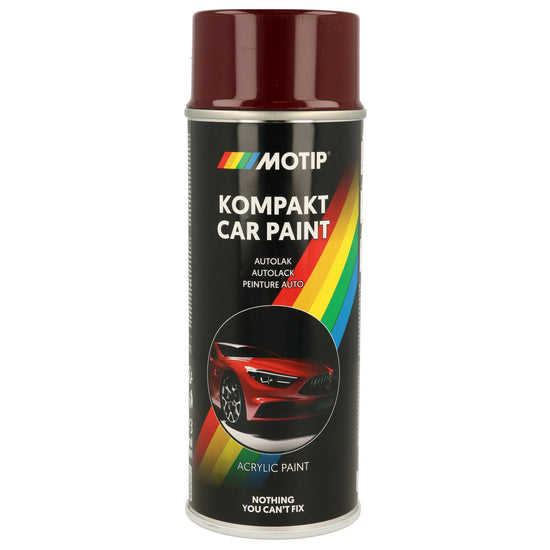 PEINTURE ACRYLIQUE KOMPAKT 41010 ROUGE BRILLANT 400ML MOTIP