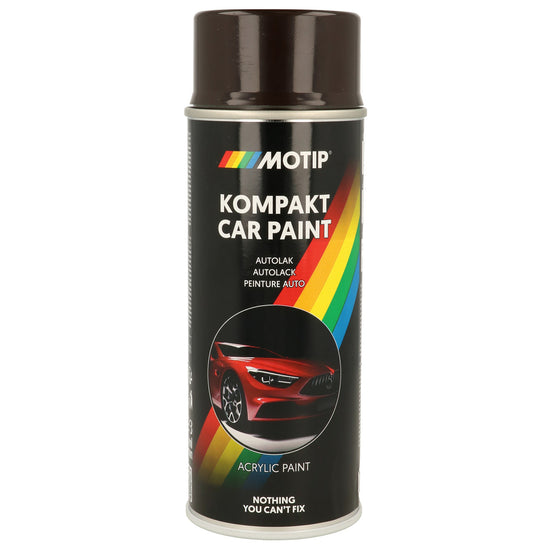 PEINTURE ACRYLIQUE KOMPAKT 41012 ROUGE BRILLANT 400ML MOTIP