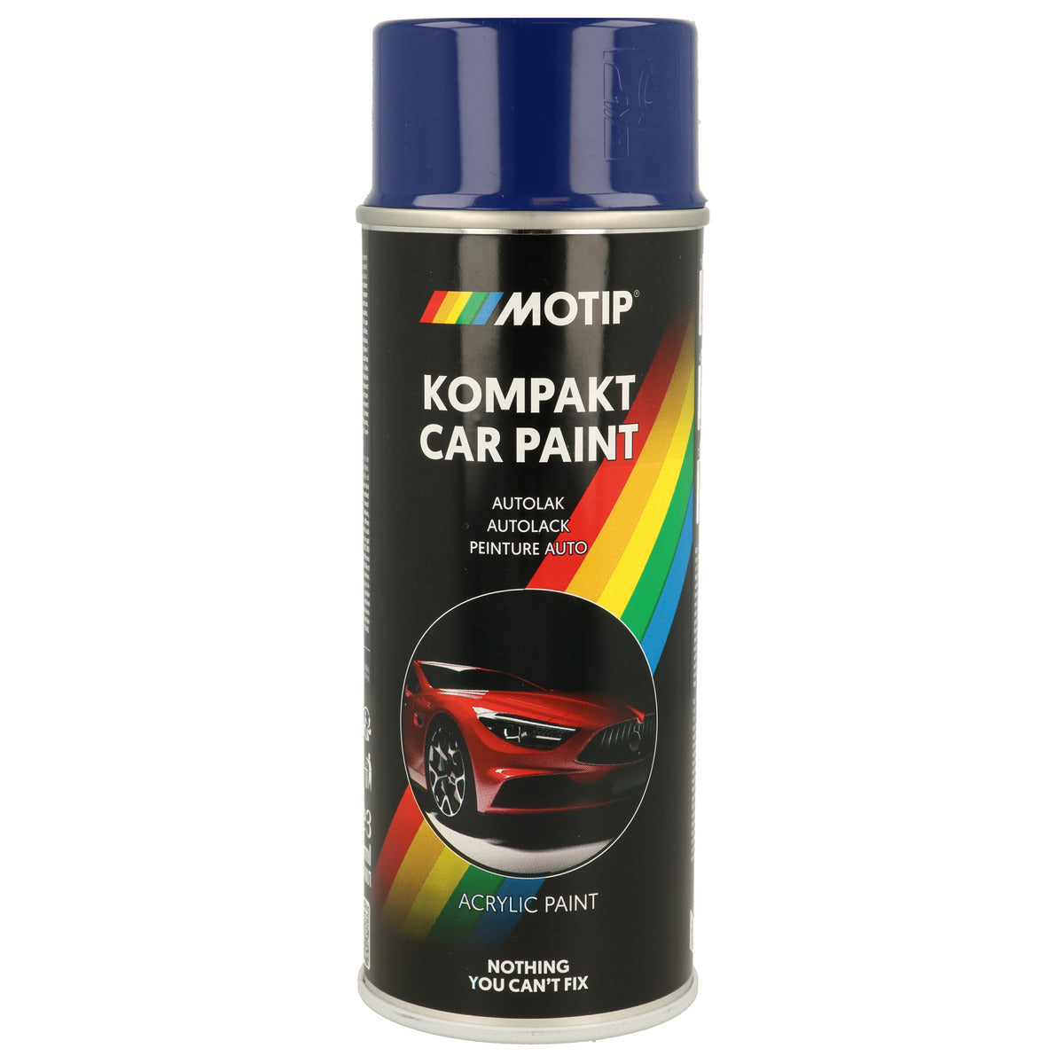 PEINTURE ACRYLIQUE KOMPAKT 44861 BLEU BRILLANT 400ML MOTIP