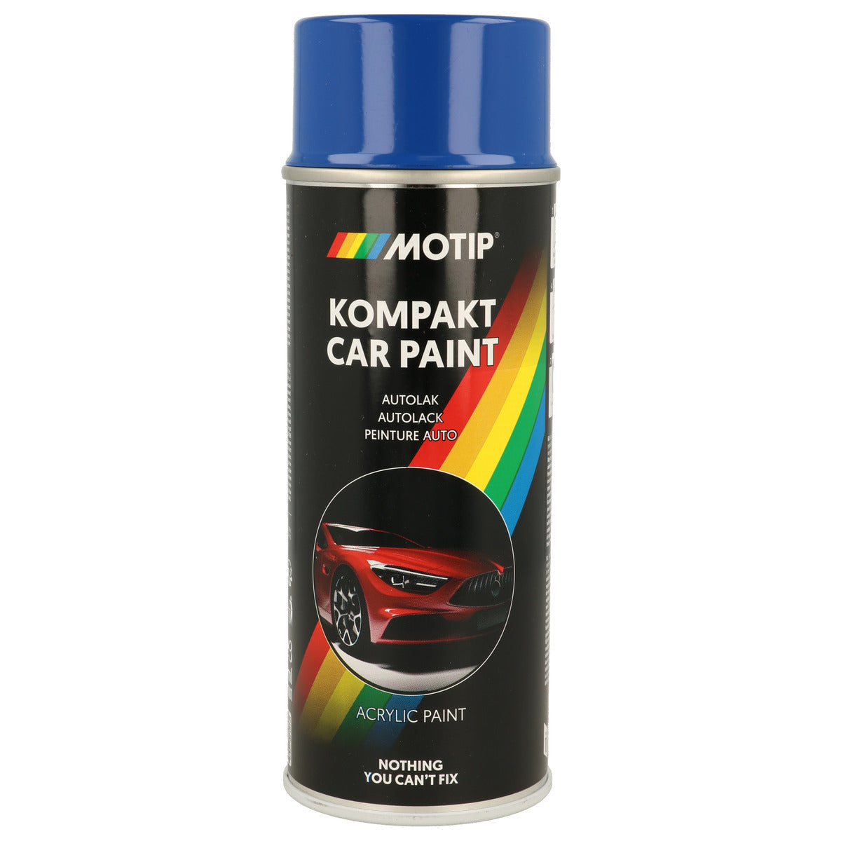 PEINTURE ACRYLIQUE KOMPAKT 44910 BLEU BRILLANT 400ML MOTIP