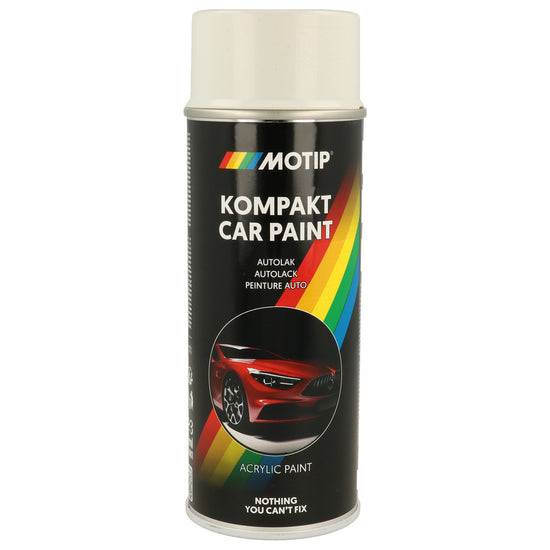 PEINTURE ACRYLIQUE KOMPAKT 45295 BLANC GRIS BRILLANT 400ML MOTIP