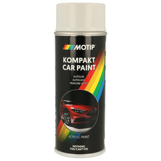 PEINTURE ACRYLIQUE KOMPAKT 45305 BLANC GRIS BRILLANT 400ML MOTIP