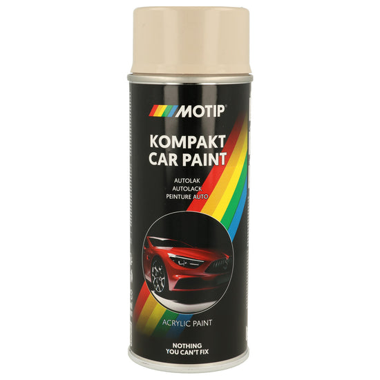PEINTURE ACRYLIQUE KOMPAKT 46440 BEIGE MARRON BRILLANT 400ML MOTIP