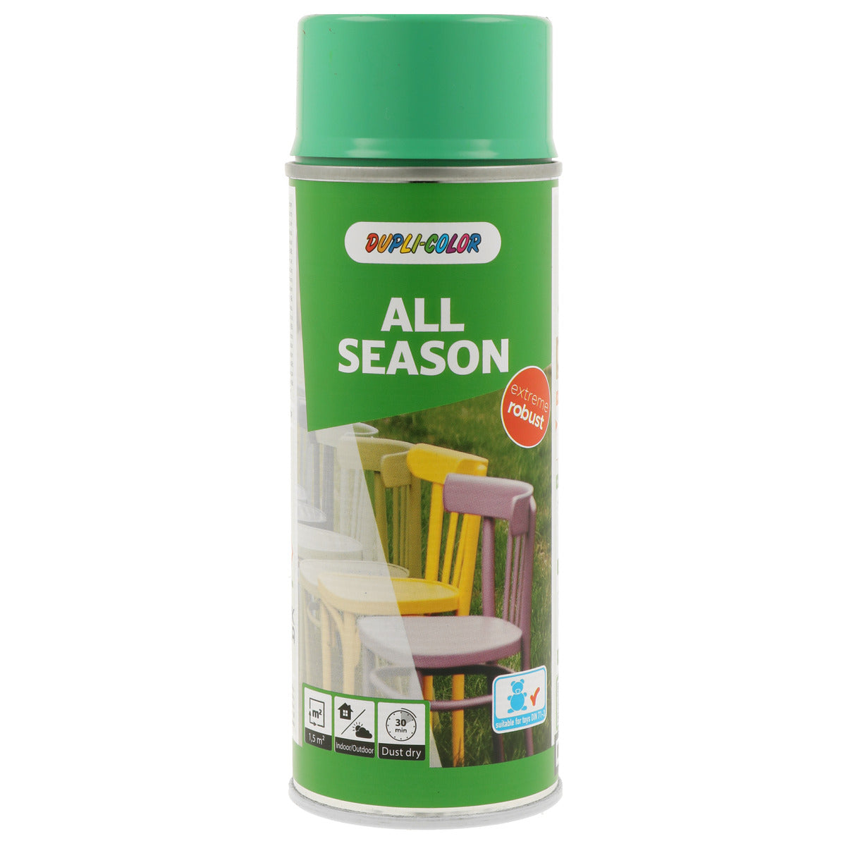 PEINTURE ALL SEASON VERT MENTHE BRILLANT 400ML DUPLI COLOR