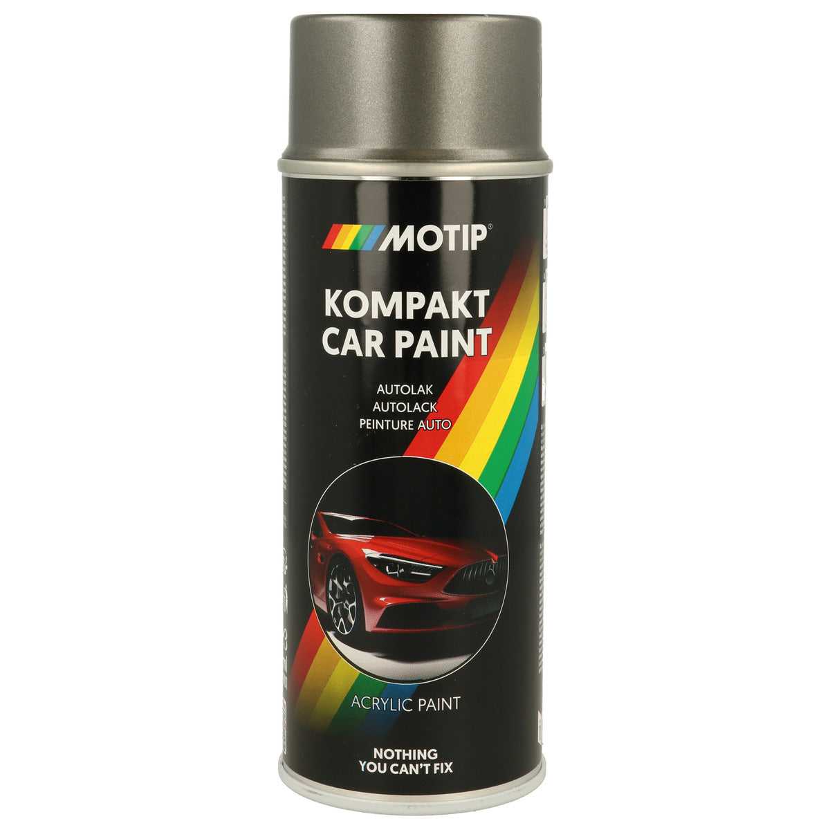 PEINTURE ACRYLIQUE KOMPAKT 51071 GRIS METALLISE 400ML MOTIP