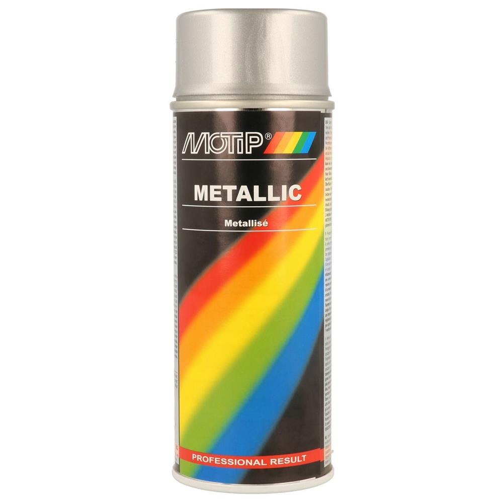 PEINTURE ACRYLIQUE 51080 GRIS METALLISE 400 ML MOTIP