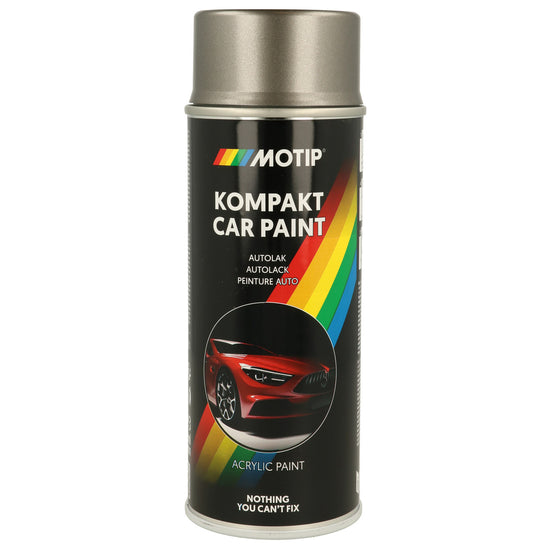 PEINTURE ACRYLIQUE KOMPAKT 51086 GRIS METALLISE 400ML MOTIP
