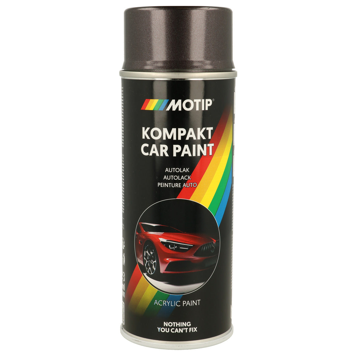 PEINTURE ACRYLIQUE KOMPAKT 51190 GRIS METALLISE 400ML MOTIP