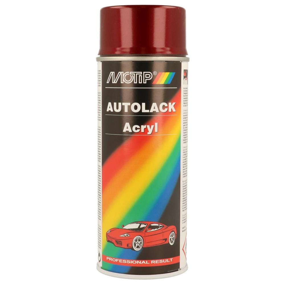 PEINTURE ACRYLIQUE 51664 ROUGE METALLISE KOMPAKT 400ML