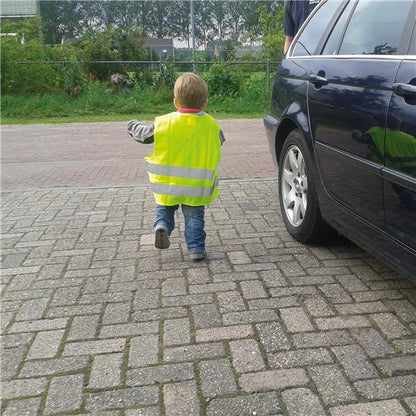 GILET DE SECURITE REFLECHISSANT JUNIOR JAUNE DRESCO