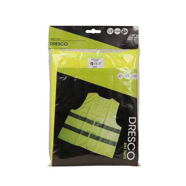 GILET DE SECURITE REFLECHISSANT JUNIOR JAUNE DRESCO