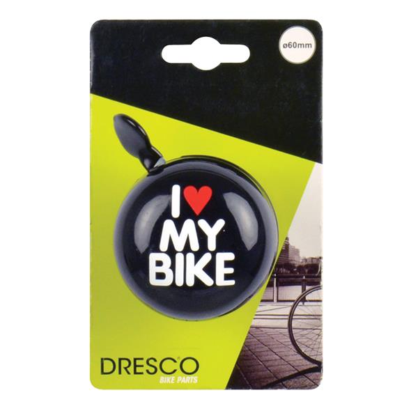 SONNETTE DINGDONG I LOVE MY BIKE Ø60MM DRESCO