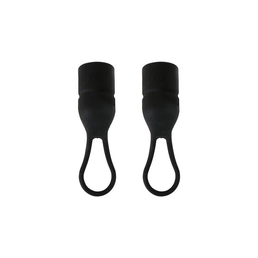 JEU DE FEUX 3 LEDS AV BLANC AR ROUGE AVEC SUPPORT SILICONE DRESCO