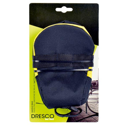 SACOCHE DE SELLE NOIRE A ZIP DRESCO