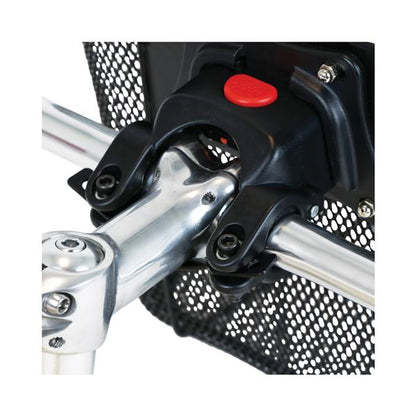 PANIER BICYCLETTE METAL NOIR DRESCO HAUTEUR 30CM DRESCO
