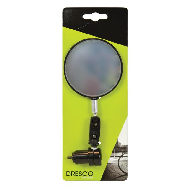 RETROVISEUR ROND Ø7,5CM VELO NOIR DRESCO