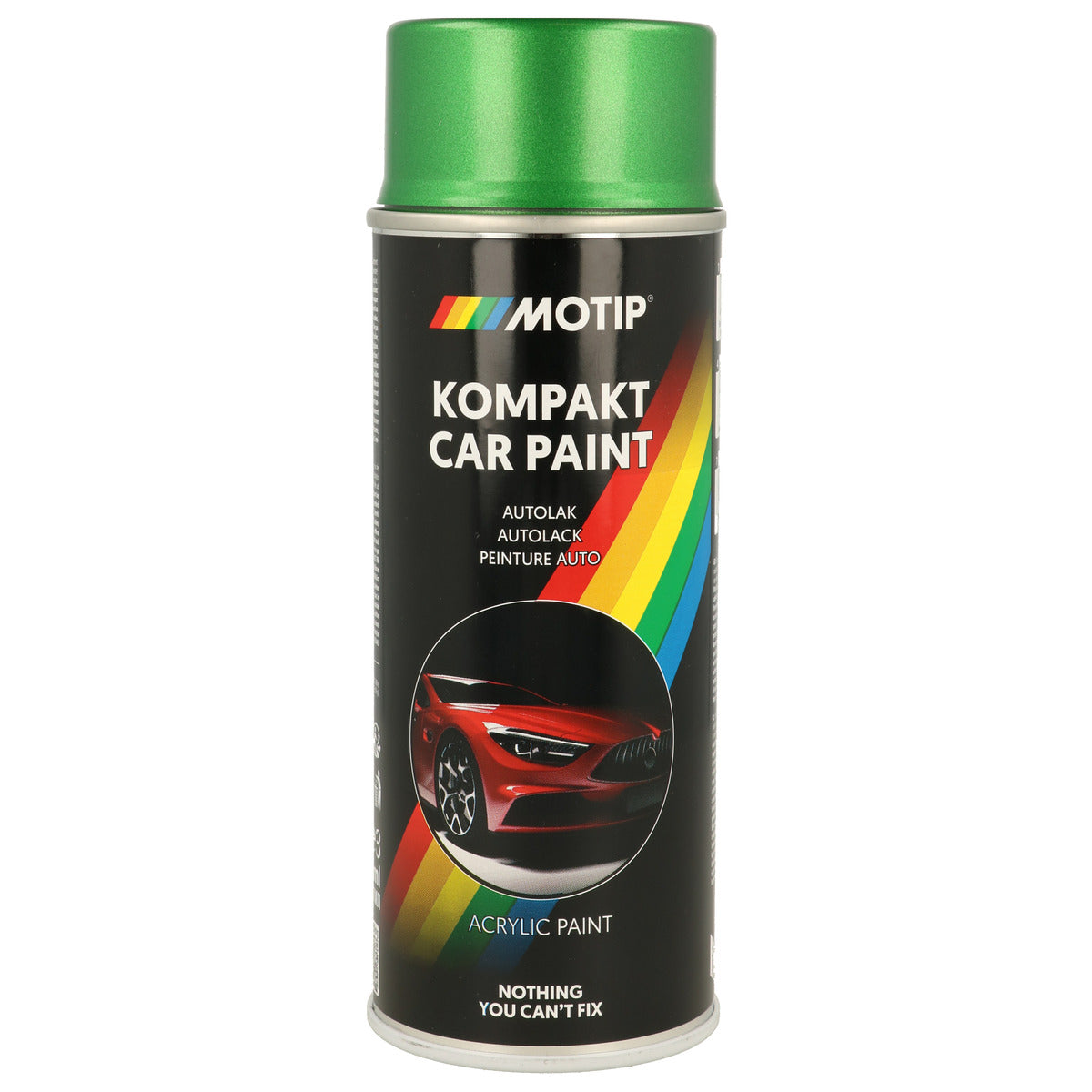 PEINTURE ACRYLIQUE KOMPAKT 53400 VERT METALLISE 400ML MOTIP