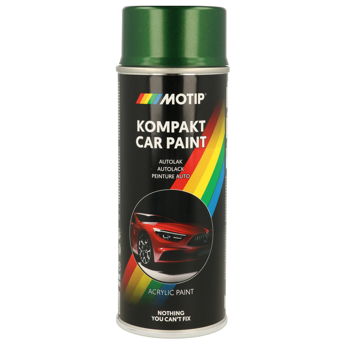 PEINTURE ACRYLIQUE KOMPAKT 53538 VERT METALLISE 400ML MOTIP