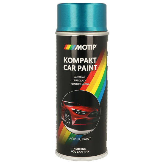 PEINTURE ACRYLIQUE KOMPAKT 53738 BLEU METALLISE 400ML MOTIP