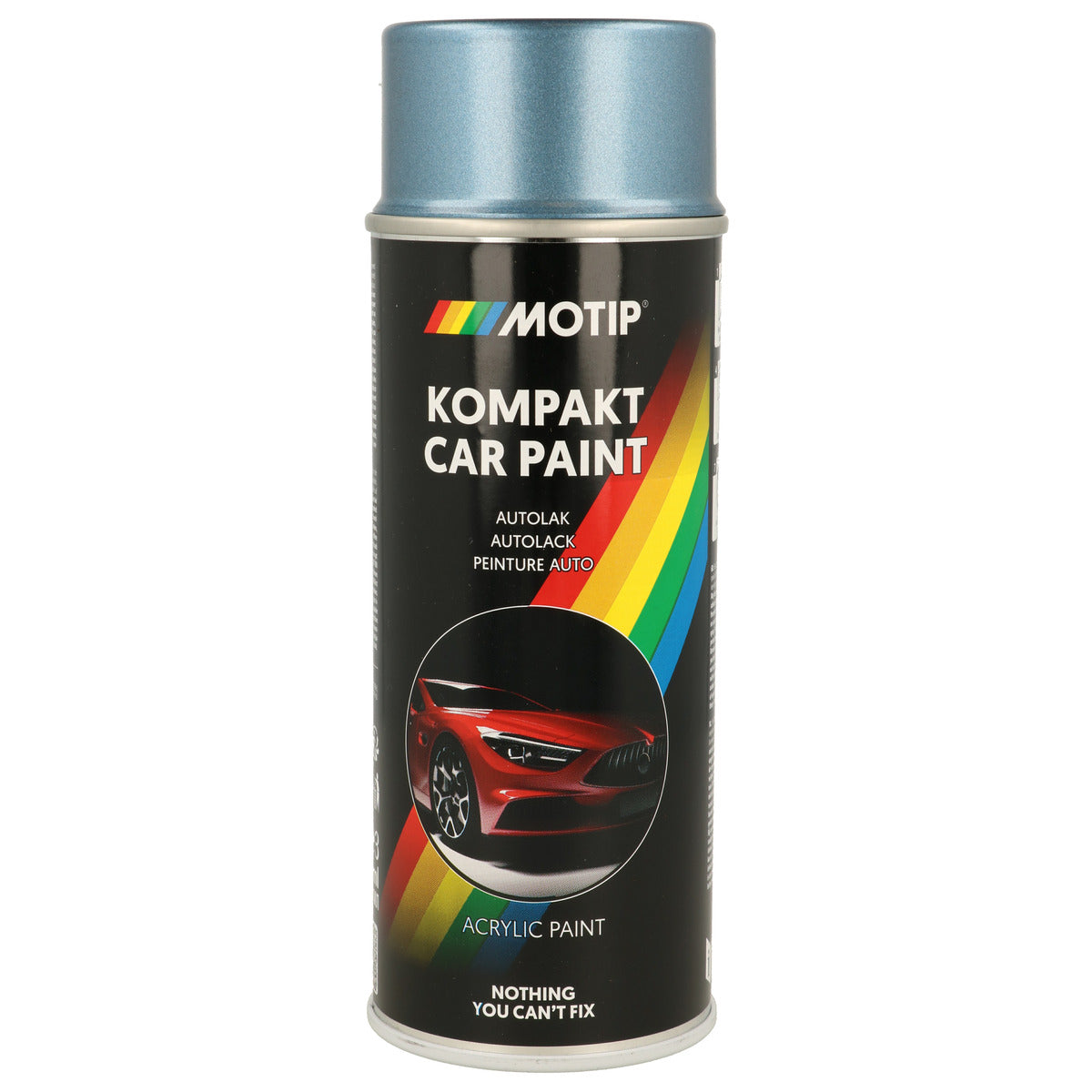 PEINTURE ACRYLIQUE KOMPAKT 54150 BLEU METALLISE 400ML MOTIP