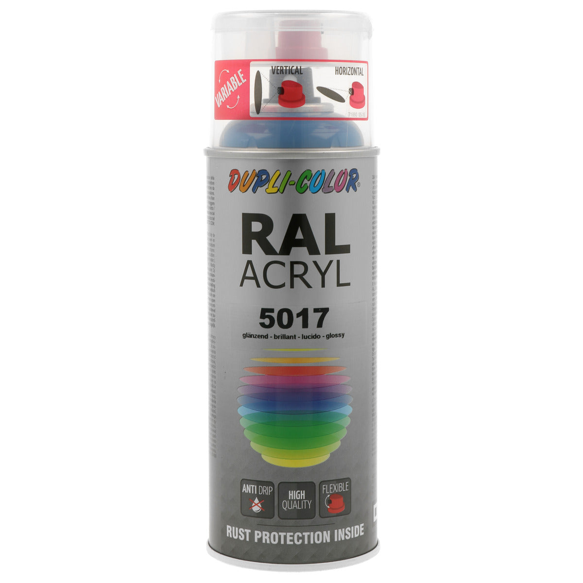 PEINTURE ACRYL RAL5017 BLEU TRAFIC BRILLANT 400ML DUPLI COLOR