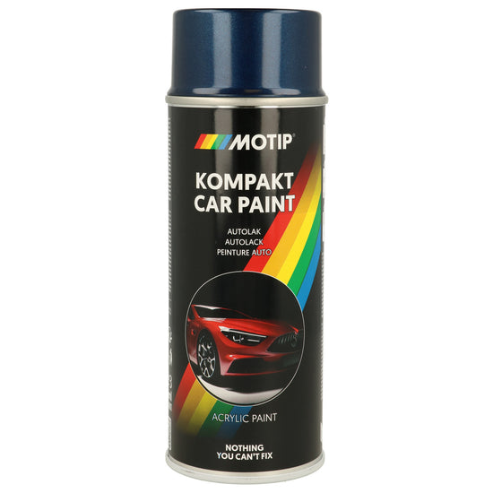PEINTURE ACRYLIQUE KOMPAKT 54568 BLEU METALLISE 400ML MOTIP