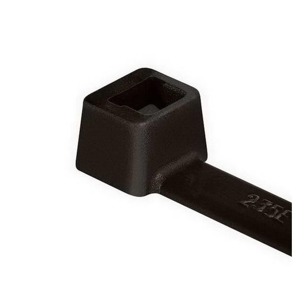 COLLIERS DE SERRAGE PLASTIQUE NOIR 200X3,6MM T30LW 100PCS