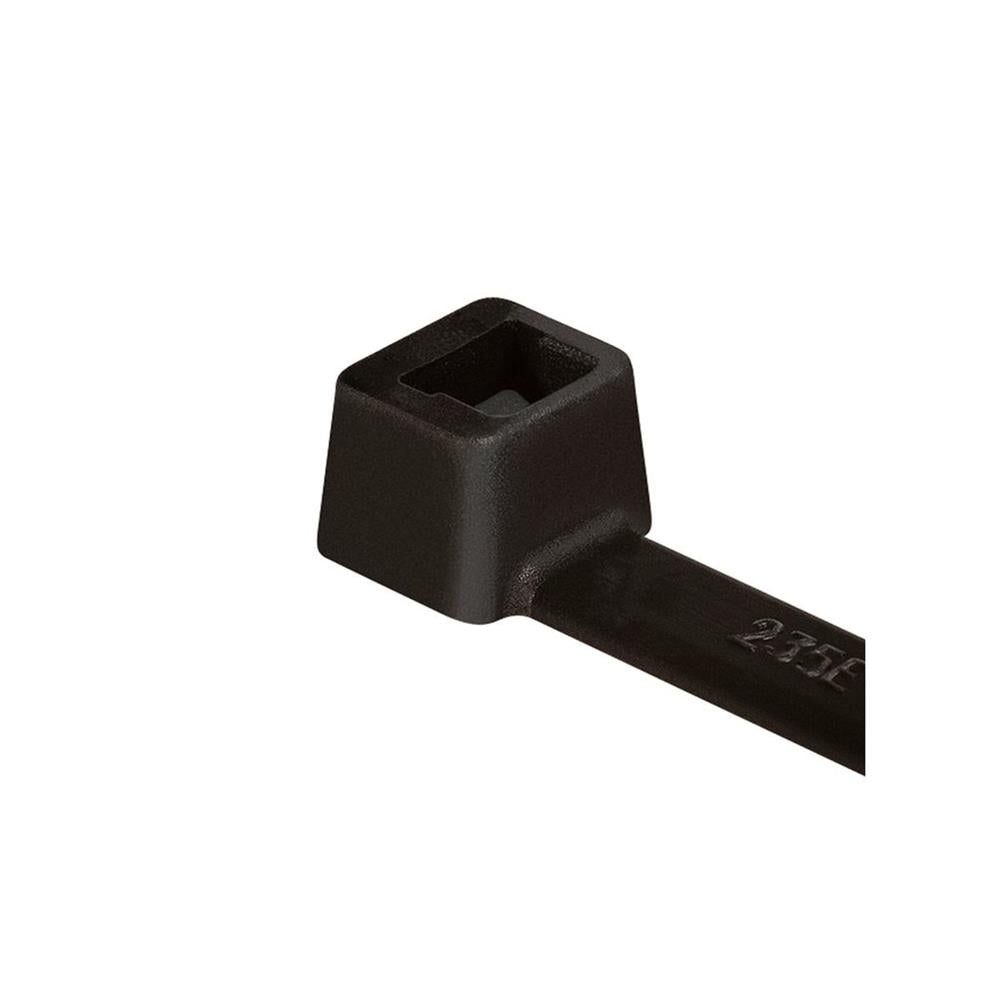 COLLIERS DE SERRAGE PLASTIQUE NOIR 150X3,5MM T30RW 100PCS