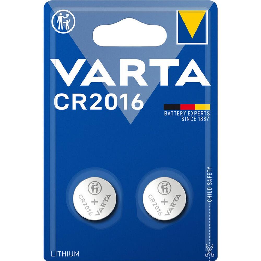 PILE CR2016 VARTA X2