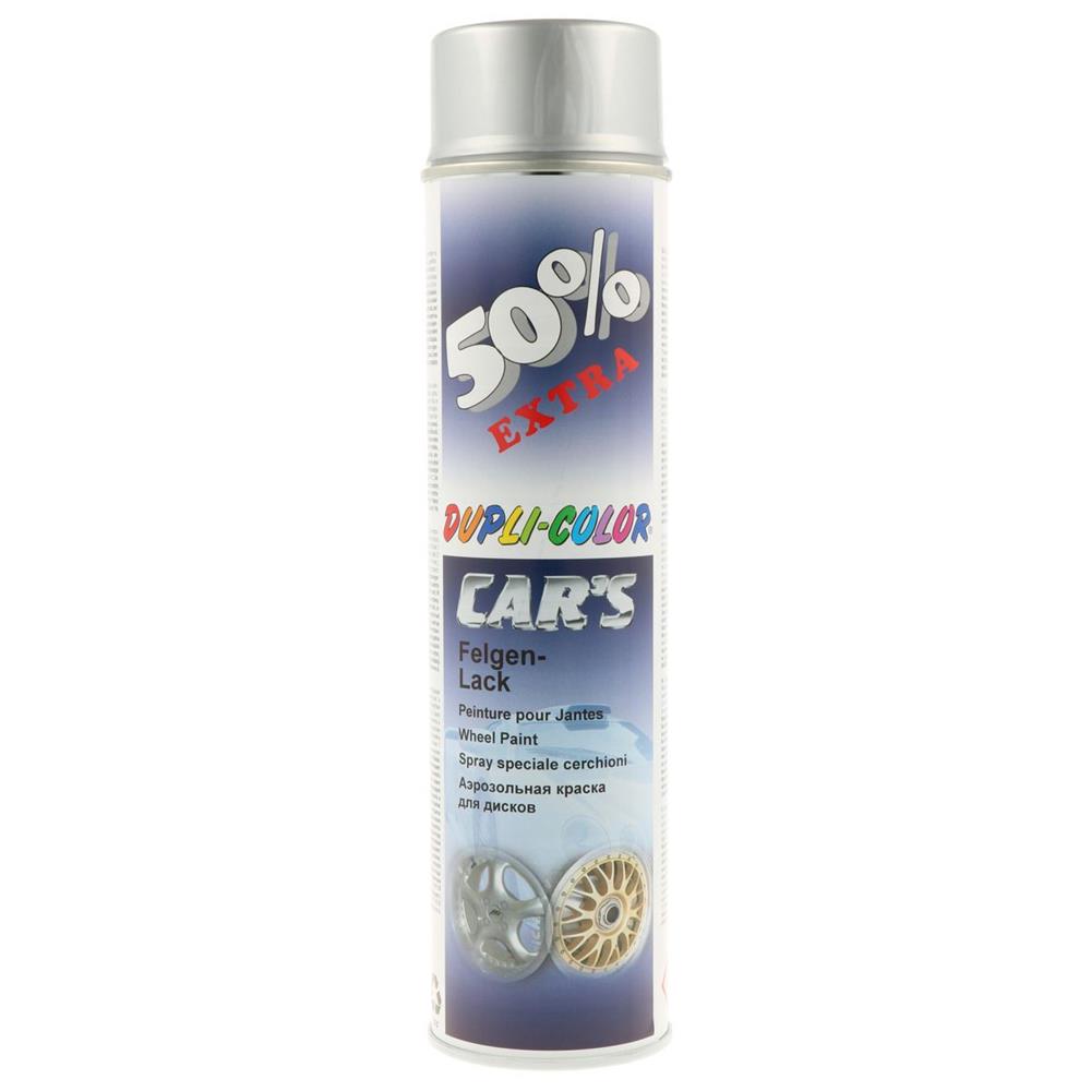 PEINTURE JANTES ARGENT  DUPLI CARS 600 ML