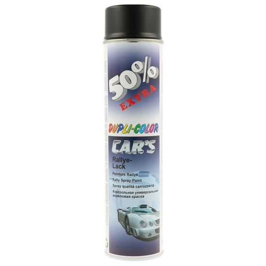 PEINTURE NOIR SATINE  DUPLI CARS 600 ML