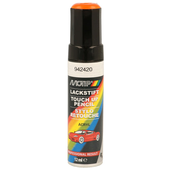 PINCEAU RETOUCHE KOMPAKT 942420 ORANGE BRILLANT 12ML MOTIP