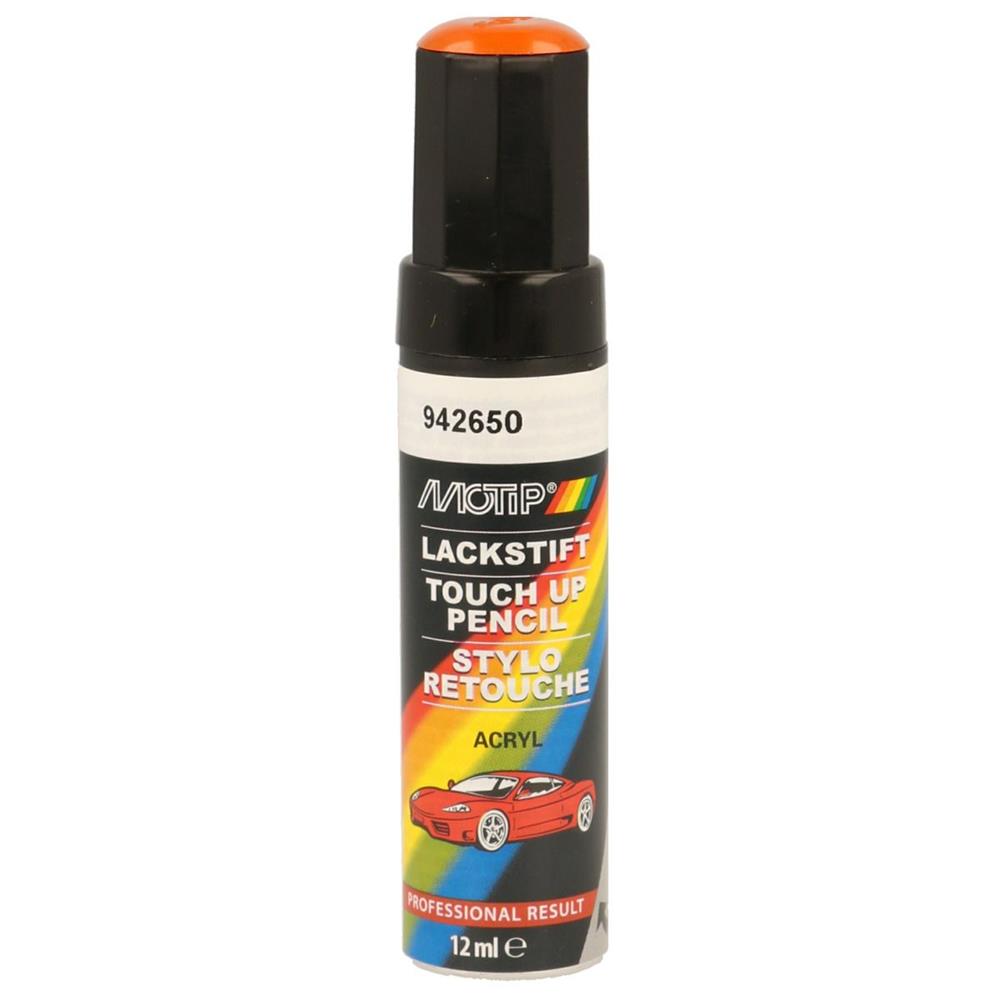 PINCEAU RETOUCHE 942650 ORANGE BRILLANT MOTIP TOUCH UP 12 ML