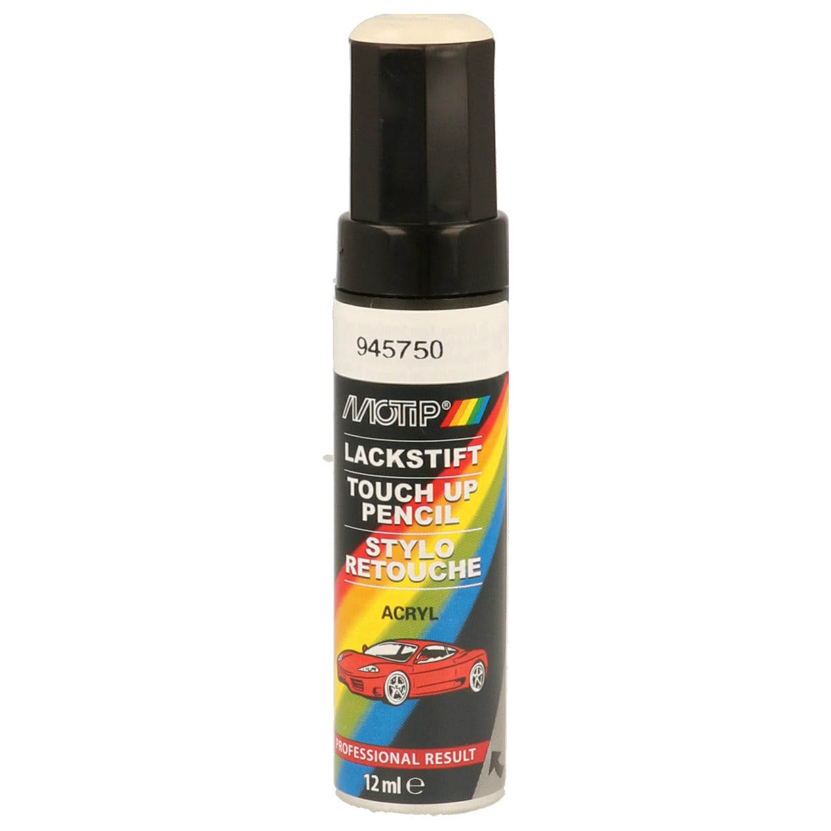 PINCEAU RETOUCHE KOMPAKT 945750 BLANC BRILLANT 12ML MOTIP