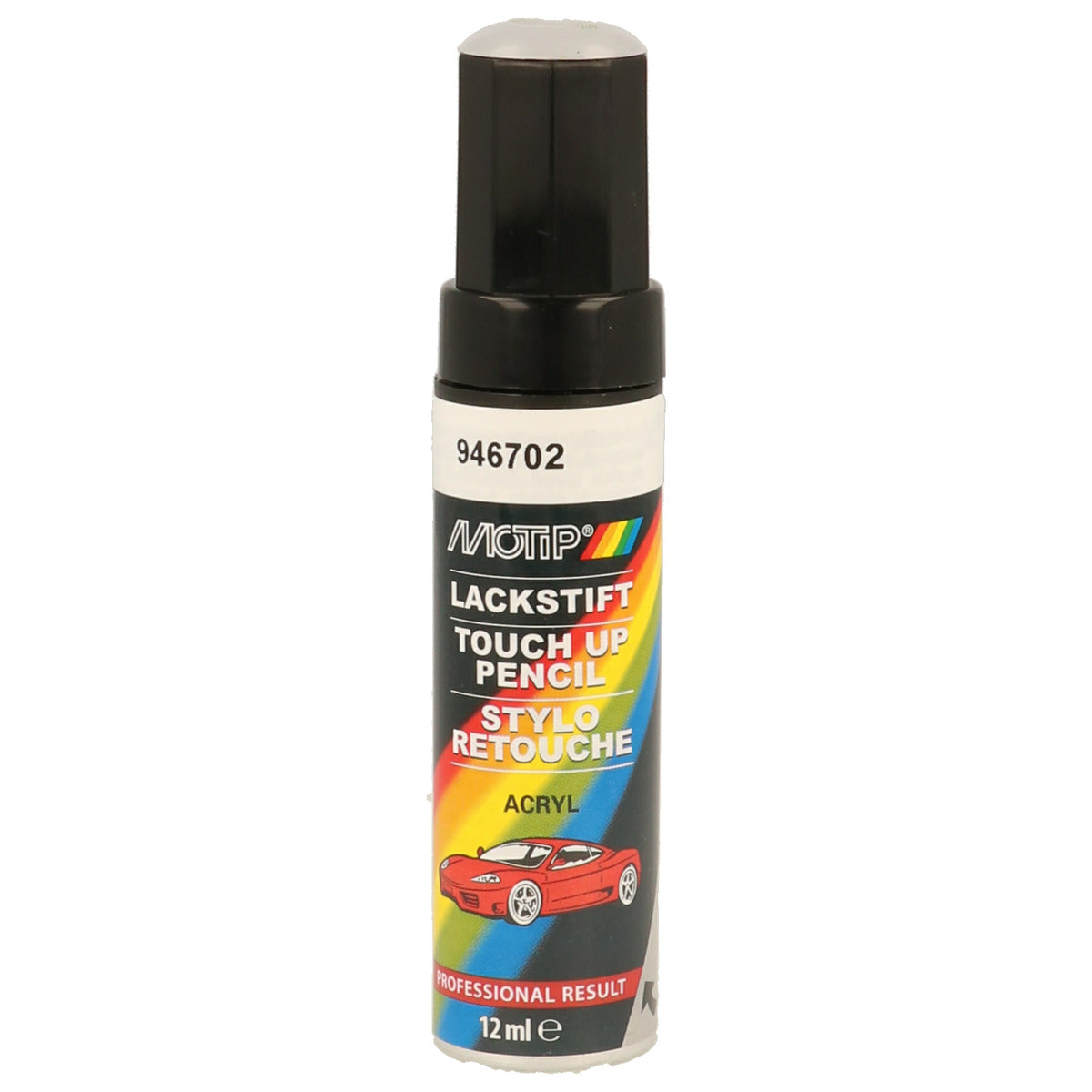 PINCEAU RETOUCHE KOMPAKT 946702 GRIS BRILLANT 12ML MOTIP