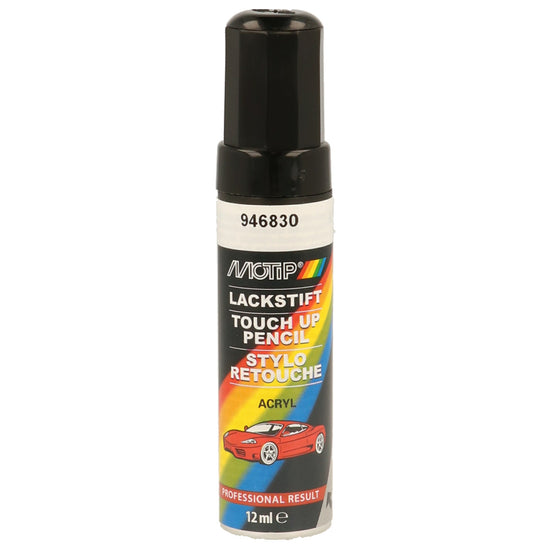 PINCEAU RETOUCHE KOMPAKT 946830 NOIR BRILLANT 12ML MOTIP