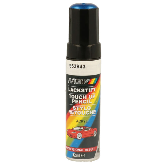 PINCEAU RETOUCHE KOMPAKT 953943 BLEU METALLISE 12ML MOTIP
